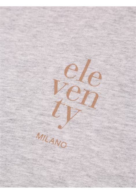 T-shirt bambino grigia in cotone Eleventy Milano | ET8P41/SUGRIGIO